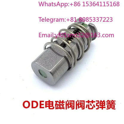Coffee machine brewing head solenoid valve coil valve core spring