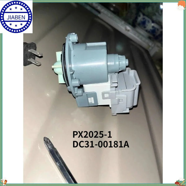 Good Working Drainage Pump Motor PX2025-1 DC31-00181A Replacement Spare Parts Compatible with Samsung Washing Machine