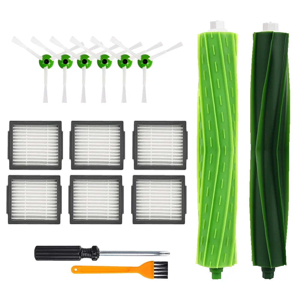 For iRobot Roomba i3 i3+ i4 i4+ i6 i6+ i7 i7+ i8 i8+ E5 E6 E7 Vacuum Accessories Dust Bag HEPA Filter Main Roller Brush Part