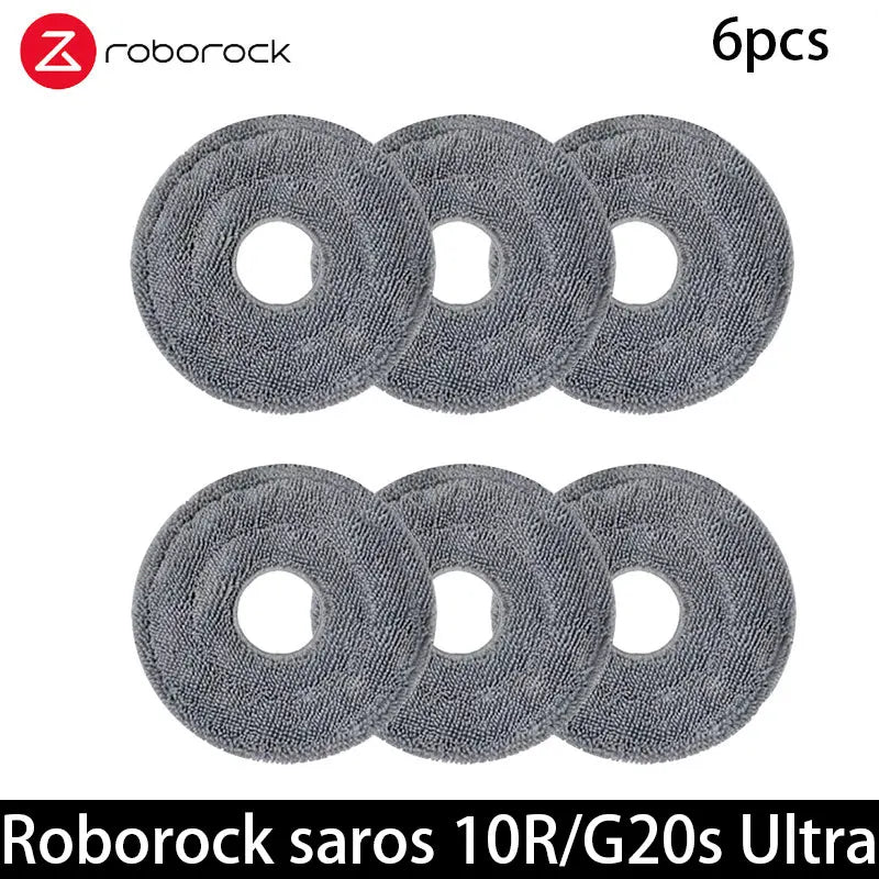 Compatible with Roborock Saros 10R/G20S Ultra Accessories Brush Filter Mop Cloth Dust Bag Spare Parts