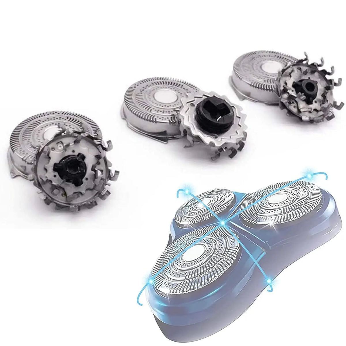 HQ9 Replacement Shaver Heads Compatible with Philips SpeedXL