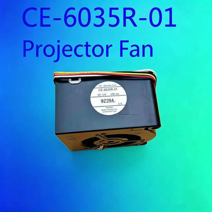 Projector Fan Compatible with CH-TZ2100 TZ2800 TW5400 TW5600 TW5700 TW5750 Model CE-6035R-01 Replacement Part for Projection Sys