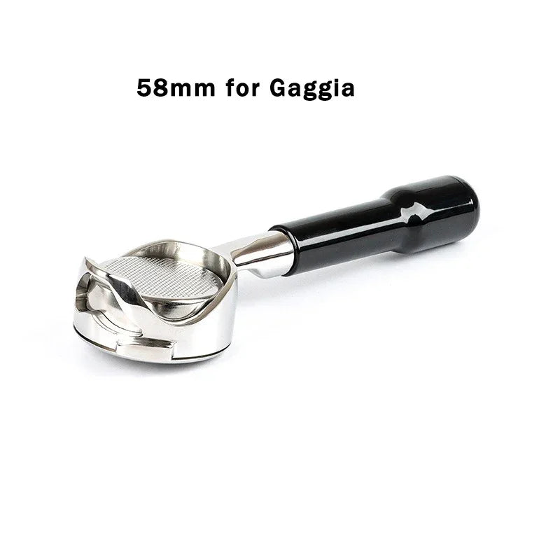 58MM 2ears Stainless Steel Coffee Handle Filter for Gaggia/Baby/Classic Coffee Machine Bottomless Hollow Portafilter Tool