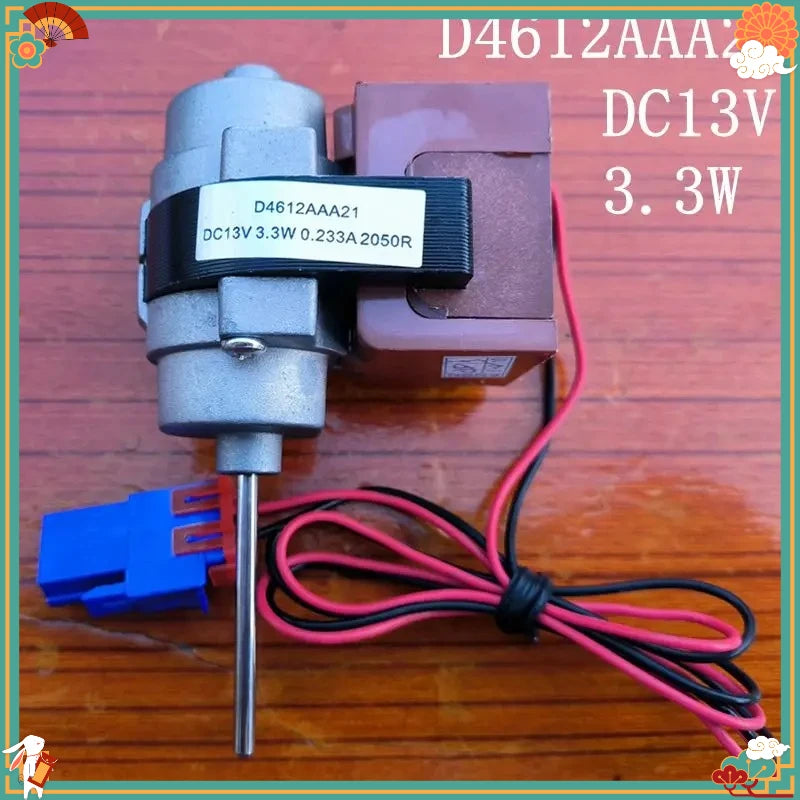 Replacement Refrigerator Fan Motor — DC13V Compatible with Bosch / Daewoo D4612AAA21 / 3015915900 / 3015907300