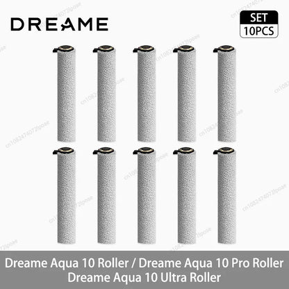 Dreame Aqua 10 Roller / Aqua 10 Pro Roller / Aqua 10 Ultra Roller Accessories Main Side Brush Roller Mop Cloth Filter Dust Bag