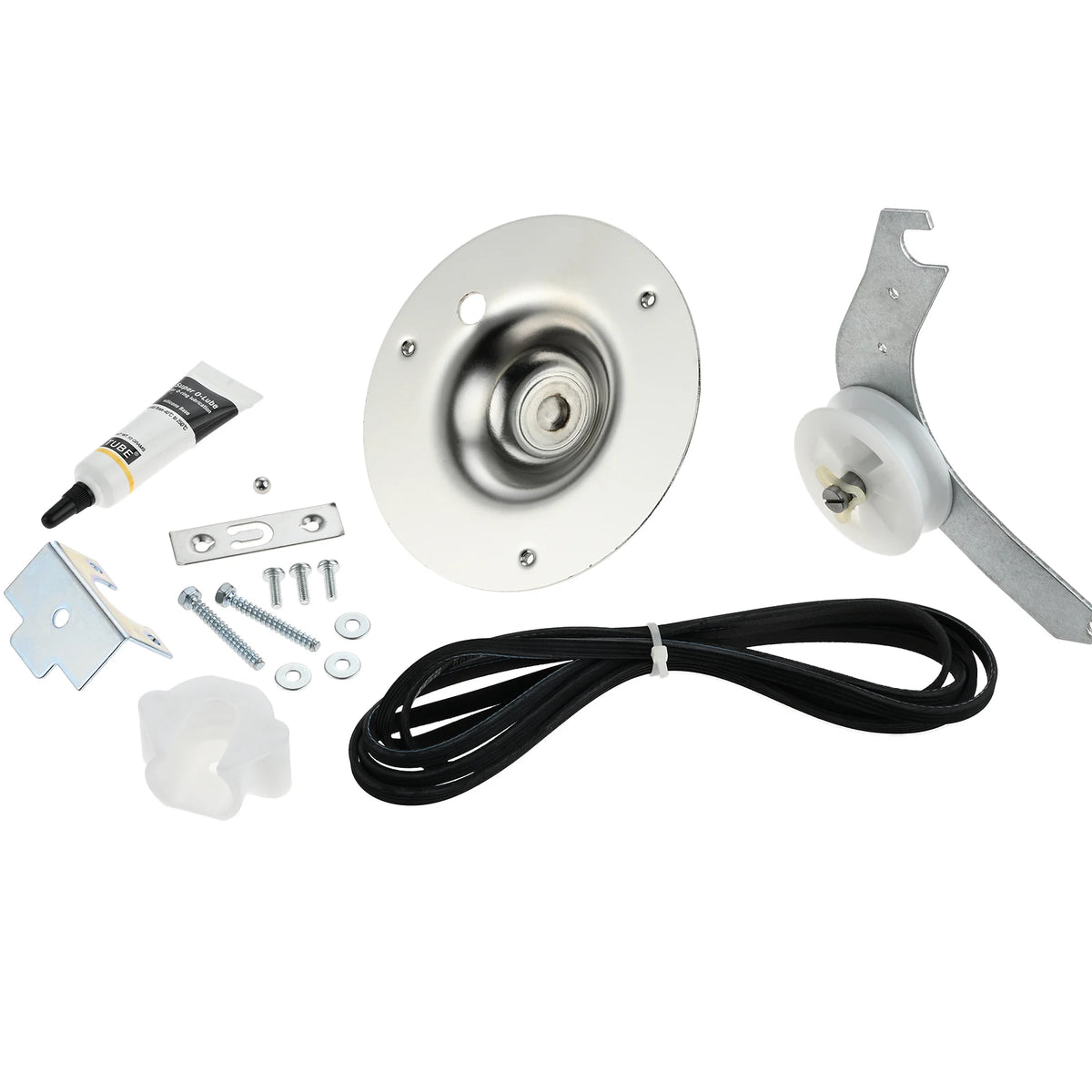1Set 5303281153&134503600 Dryer Rear Bearing Replacement With 131863007 Dryer Idler Pulley Compatible with Some Compatible with Kenmore Dryers