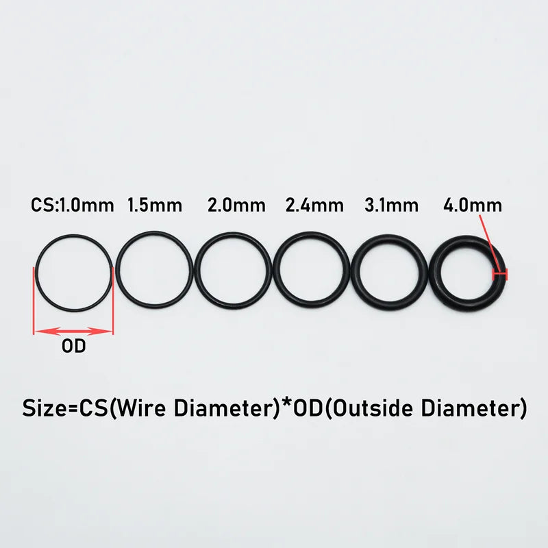Up to 3230p O-ring Rubber NBR Seal Washer O Ring Kit Repair Faucet Pipe Car Plumbing Gasket High Temperature Oring