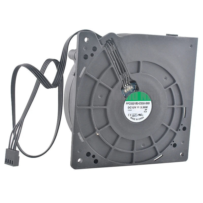 PFC0321B3-C03U-S9D 12cm 120mm Cooling Fan 120x120x32mm DC12V 3.39W 4-Pin Centrifugal Fan for Projector Chassis CPU
