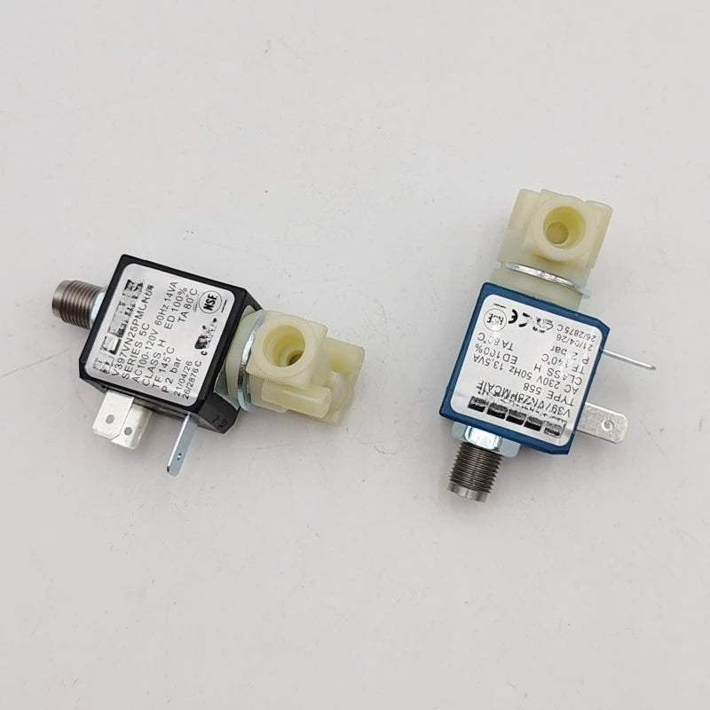 Imported 120/230V Italian Pressure Coffee Machine Accessories Brewing/Steam Solenoid Control Valve High Temperature Steam
