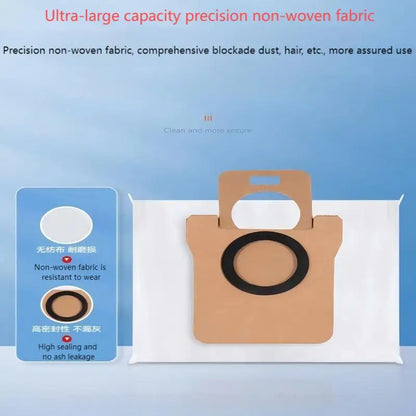 For ( Compatible with Xiaomi Mijia M40 ) D110CN Vacuum Parts Main Tricut Roller Side Brush Hepa Filter Mop Cloth Dust Bag Accessories