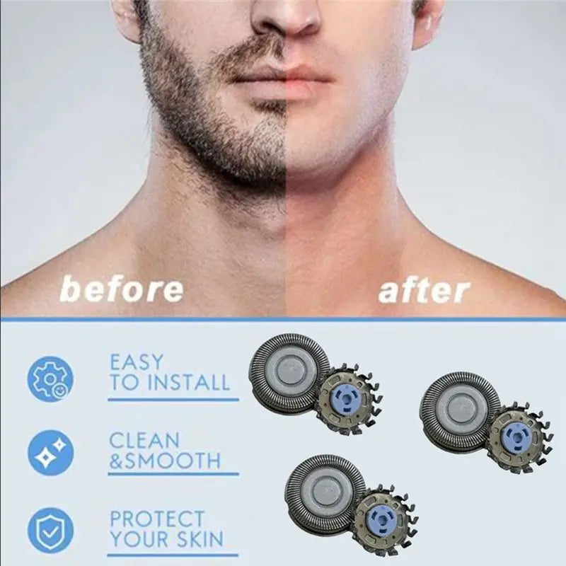 A01M-SH71 Replacement Heads Blades For Neroclo Series 8000 Shavers S8050 S8850 S5532 S7731 S7786 Razor Shaver Heads
