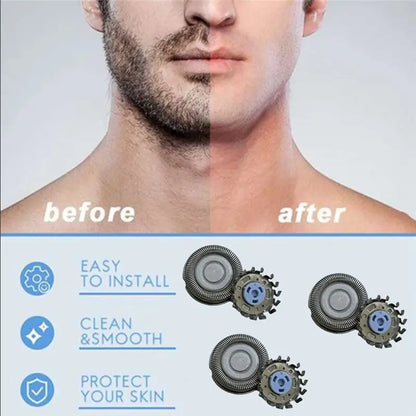 A01M-SH71 Replacement Heads Blades For Neroclo Series 8000 Shavers S8050 S8850 S5532 S7731 S7786 Razor Shaver Heads