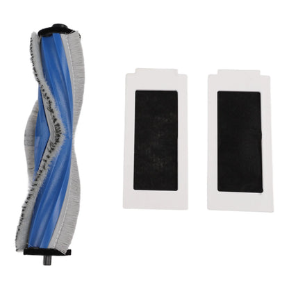 Main Brush Filter Kit For Home Cleaning For Robot Vacuum Maintenance Roller Brush Removes Dirt Traps Fine Particles