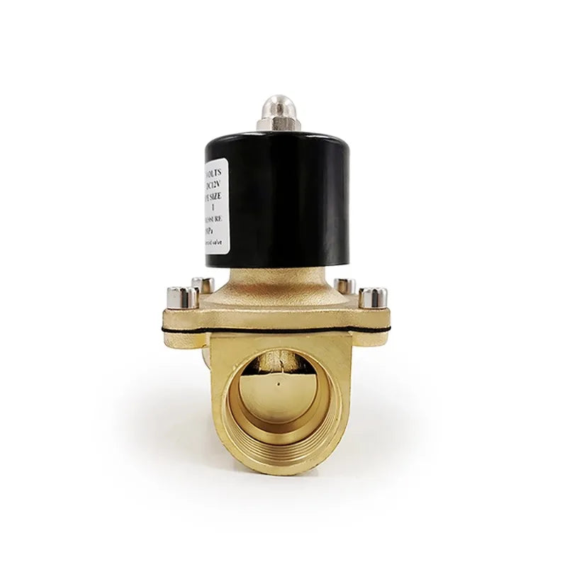 For Water Oil Air 12V/24V/220V/110V 1/4" 3/8" 1/2" 3/4" 1" Electric Solenoid Valve DN8 DN10 DN15 DN20 DN25 N/C Pneumatic Valve