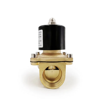 For Water Oil Air 12V/24V/220V/110V 1/4" 3/8" 1/2" 3/4" 1" Electric Solenoid Valve DN8 DN10 DN15 DN20 DN25 N/C Pneumatic Valve