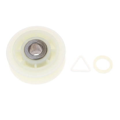 3pcs/set Replace Dryer Idler Pulley Roller Wheel Kit Compatible with Whirlpool Sears AP3094197/PS334244/279640/2958/MGDE400XW/WED9050XW