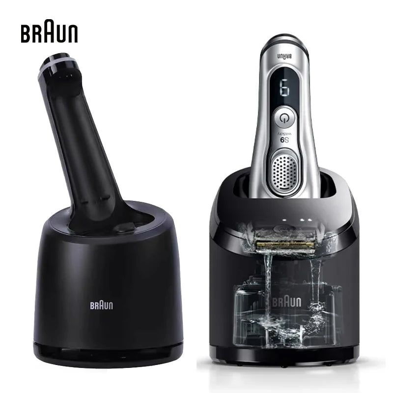 Braun ShaverCare Cleaning Stations Smart Clean Center For Braun Shaver 4 Models to Choose(Without Shaver))