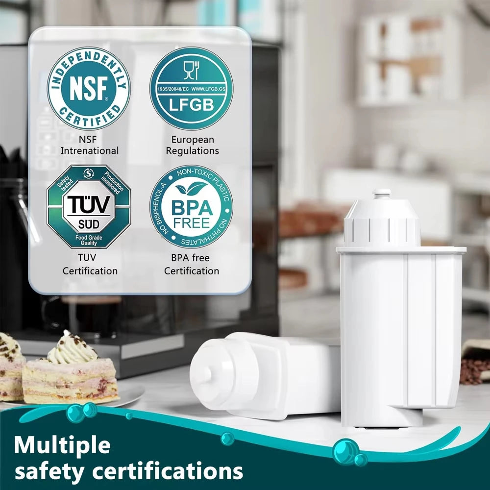 Water Filter Compatible with Siemens EQ Series, EQ300 EQ500 EQ6 EQ700 EQ900 Coffee Machine, B-osch TZ70003 TCZ7003 TCZ7033