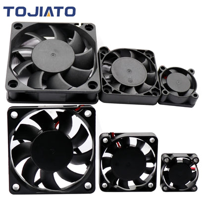 DC Brushless Cooling Fan 2510/3010/4010/5010/5015/6015mm 12V/24V 2Pin Dupont Wire Centrifugal Turbo Blower for 3D Printer Parts