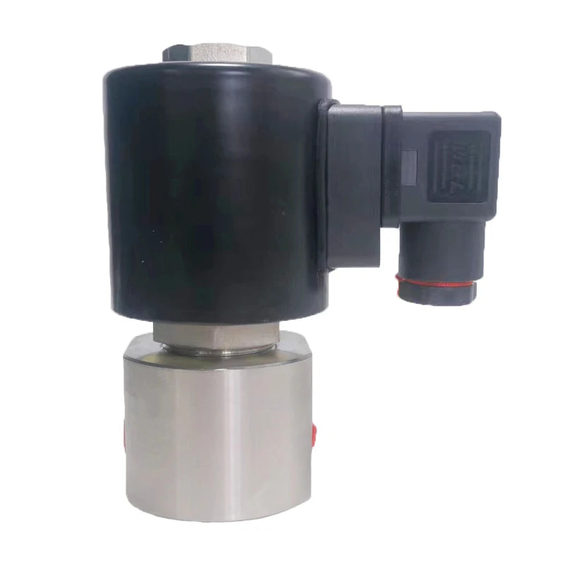 300bar 30MPa 2 way nitrogen high pressure solenoid valve 1/4 24V Orifice 1mm SS304 DN1 normally close