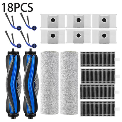 ECOVACS T80 OMNI 、T80 PRO OMNI Vacuum Parts Main Roller Mop Cloth Side Brush Dust Bag HEPA Filter Accessories
