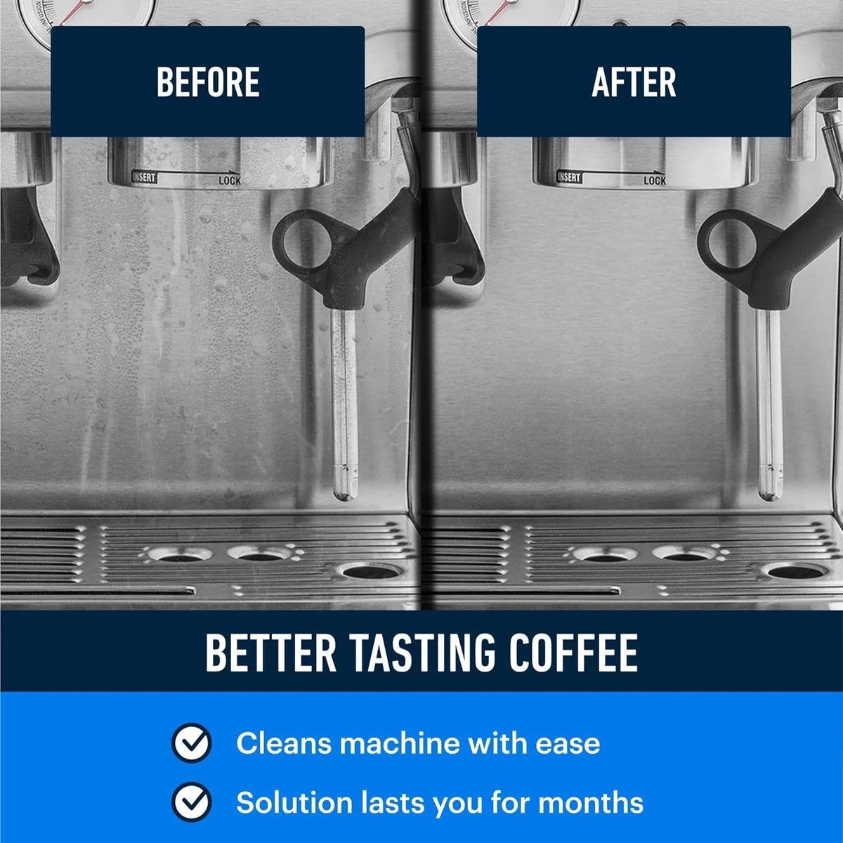 Cleaning Tablets Compatible with Breville Espresso Machines — 10 / 50 Pack