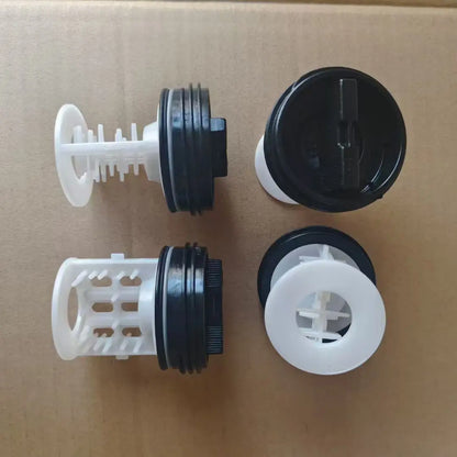 Washing Machine Drain Pump Cover Filter Compatible with Samsung Haier Little Swan TCL Midea Washer Drainage Plug Replacement Parts