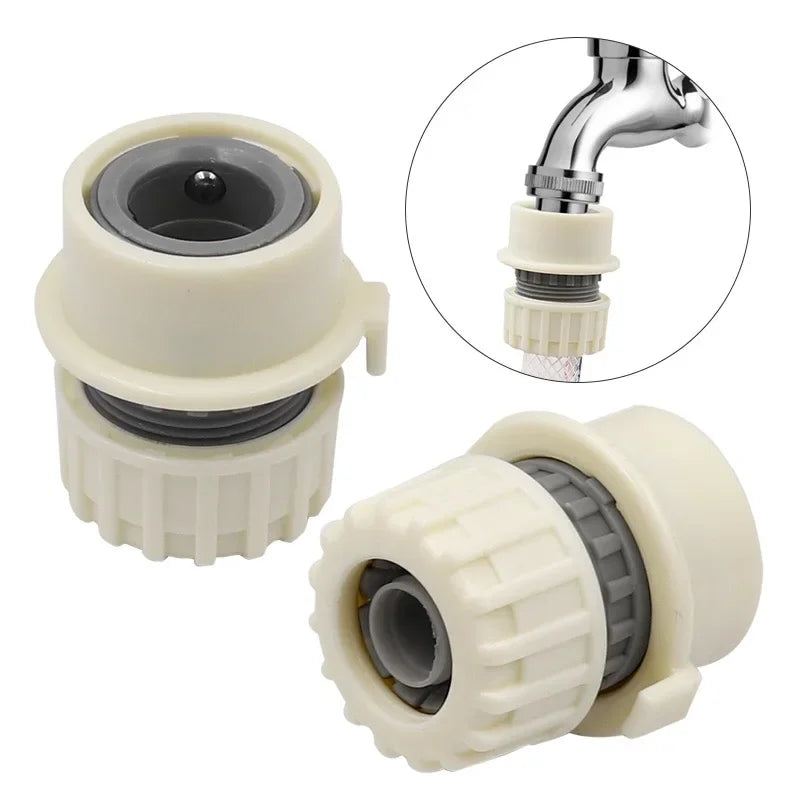 Wash Machine Water Pipe Faucet Connector Garden Hose Quick Adapter Fittings Gardening Car Washing Watering Tool