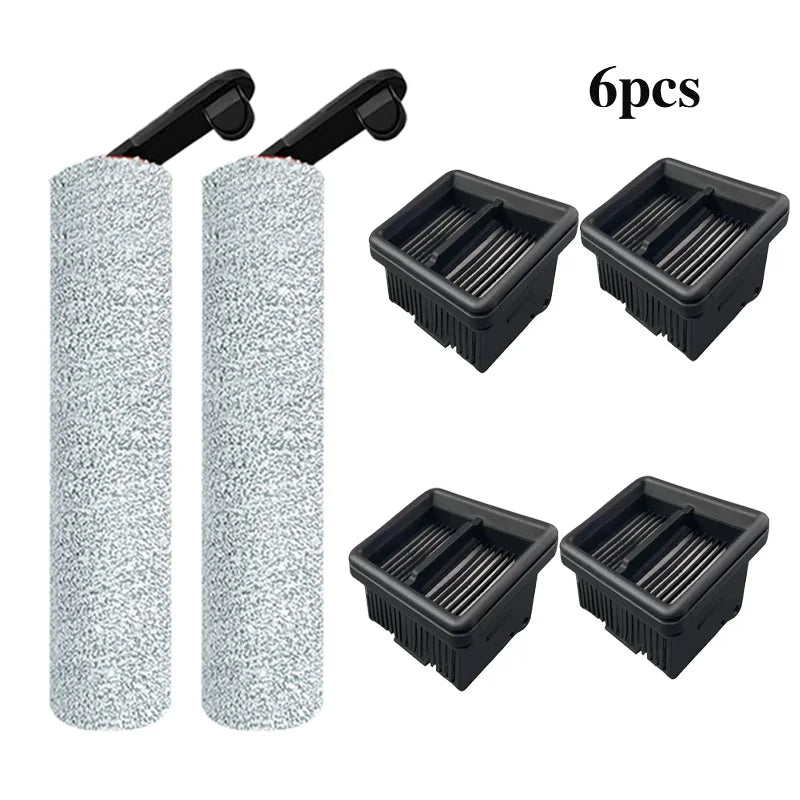 Dreame H12 Pro / H12 Plus Soft Brush Spare Parts Wet Dry Vacuum Cleaner Roller Filter Accessories