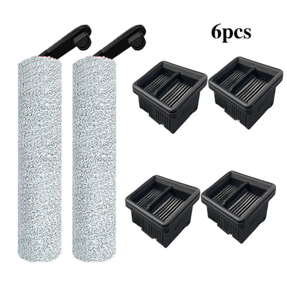 Dreame H12 Pro / H12 Plus Soft Brush Spare Parts Wet Dry Vacuum Cleaner Roller Filter Accessories