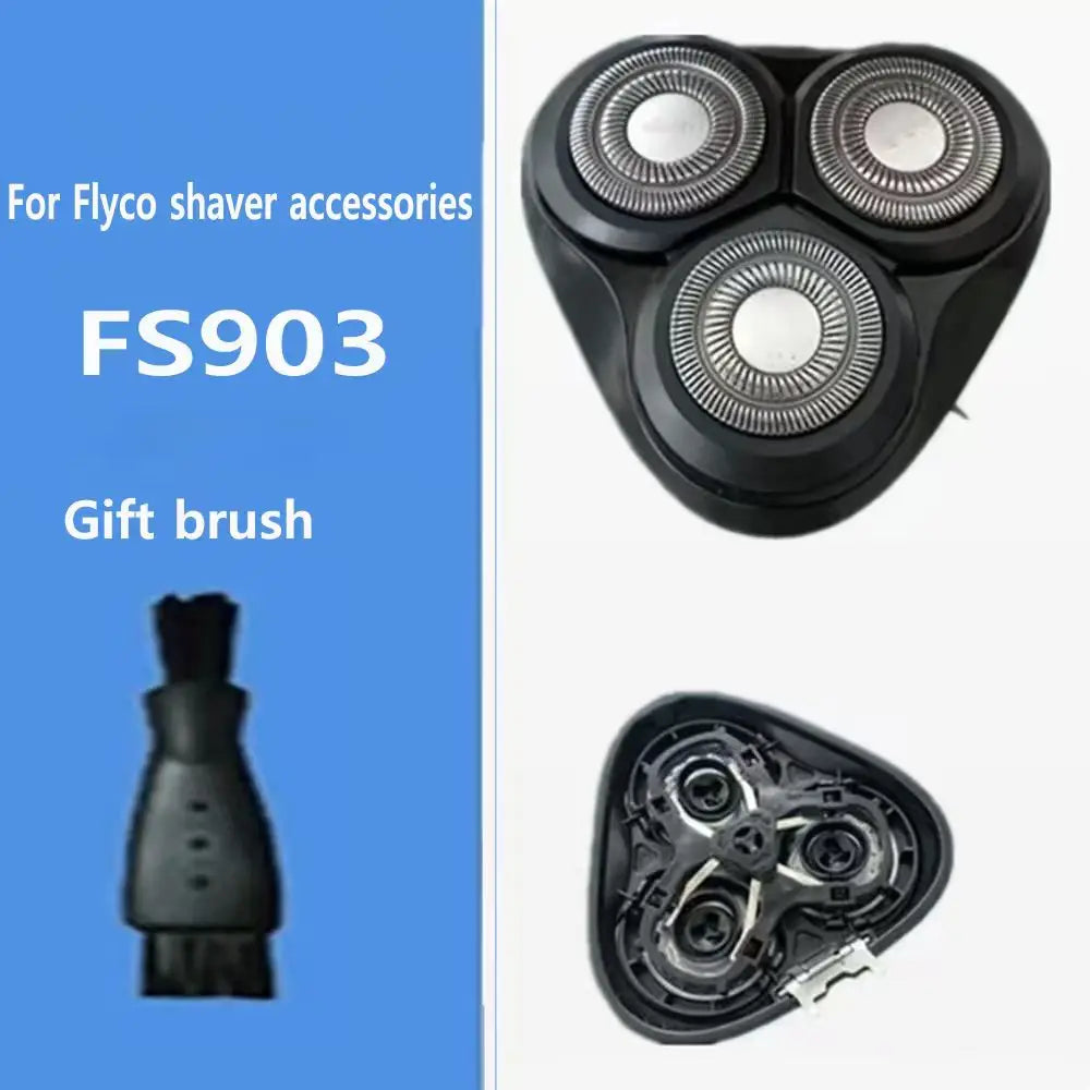For Flyco Shaver Accessories FS901/FS903/FS920/FS921/FS922/FS923 Shaver Head Complete Set of Direct Replacement