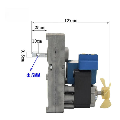 Roasted Meat BBQ Machine Oven Grill Stove Toaster Accessories AC230V 32W YJF-6126-A Motor
