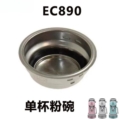 For Delonghi semi-automatic coffee machine EC890 single and double powder bowl water handle accessories
