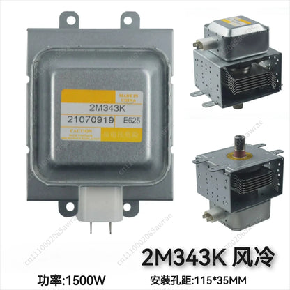 2M463K J H G Ultra High Power Water Cooled Magnetron Microwave Output 1500 Watts Accessories