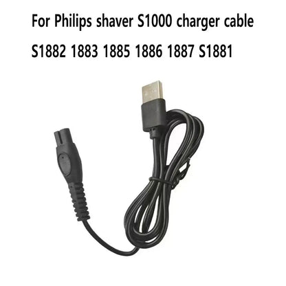 Compatible with Philips Shaver S1000 Series Charger Cable S1882 1883 1885 1886 1887 S1881
