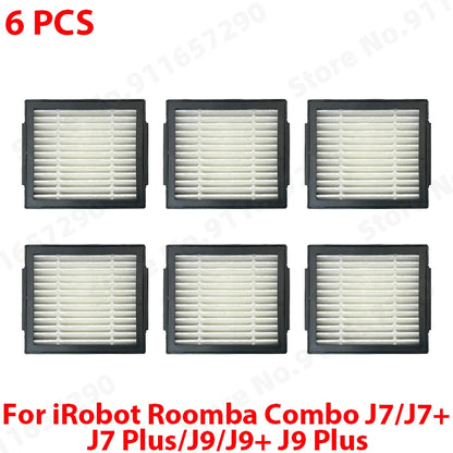 Main Side Brush Roller Mop Filters Dust Bag Spare Parts For IRobot Roomba Combo J7/J7+ J7 Plus/J9/J9+ J9 Plus Accessories