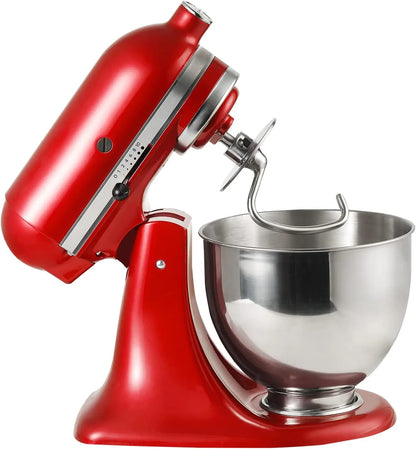 Stainless Steel Spiral Dough Hook Replacement for KitchenAid 4.5QT 5QT Bowl Tilt-Head Stand Mixers, Rustproof & Easy Clean