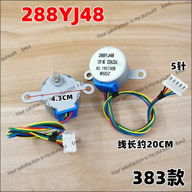 Compatible with Haier Midea Air Conditioning Accessories Pendulum Motor 35BYJ46 MP24AA 28BYJ48 Air Guide Motor