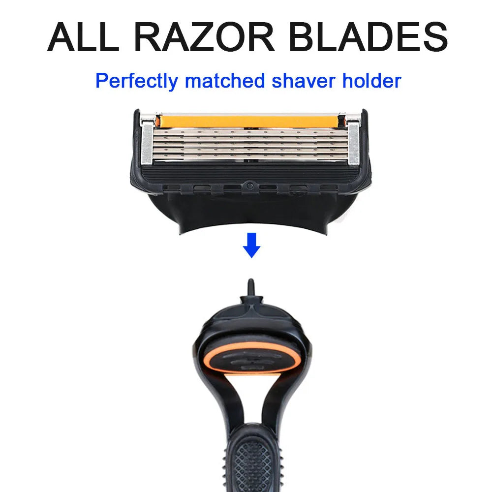 Five-Layer Razor Refills & Handle Bundles — Pack Options