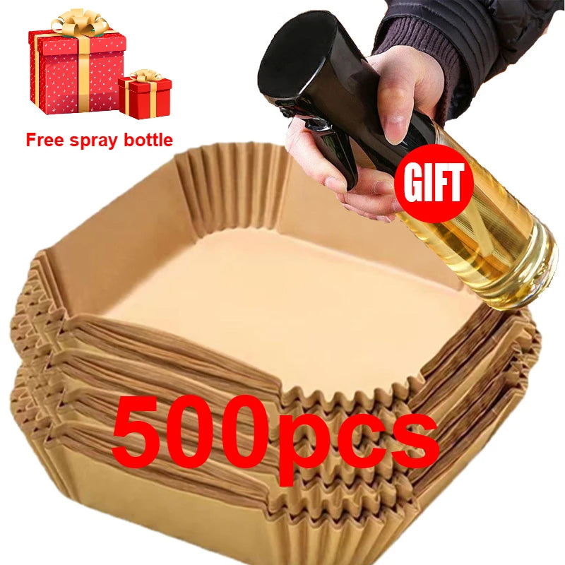 Air Fryer Paper Aerogrill Parchment Paper for Air Fryer Liner Airfryer Baking Cooking Paper Air Fryer Accessories Baking Tool