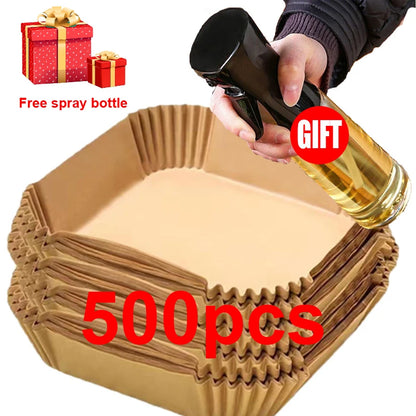 Air Fryer Paper Aerogrill Parchment Paper for Air Fryer Liner Airfryer Baking Cooking Paper Air Fryer Accessories Baking Tool