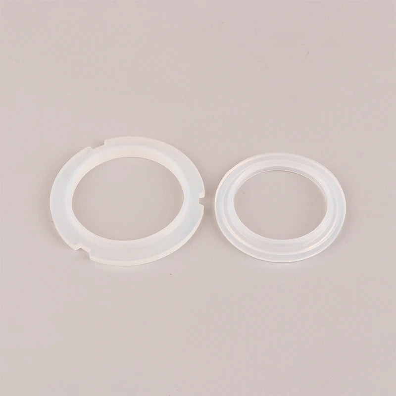 51/58mm White Replacement Coffee Machine Handle Sealing Ring Accessories Silicone Rubber Ring Sealing Gasket Rubber O Ring