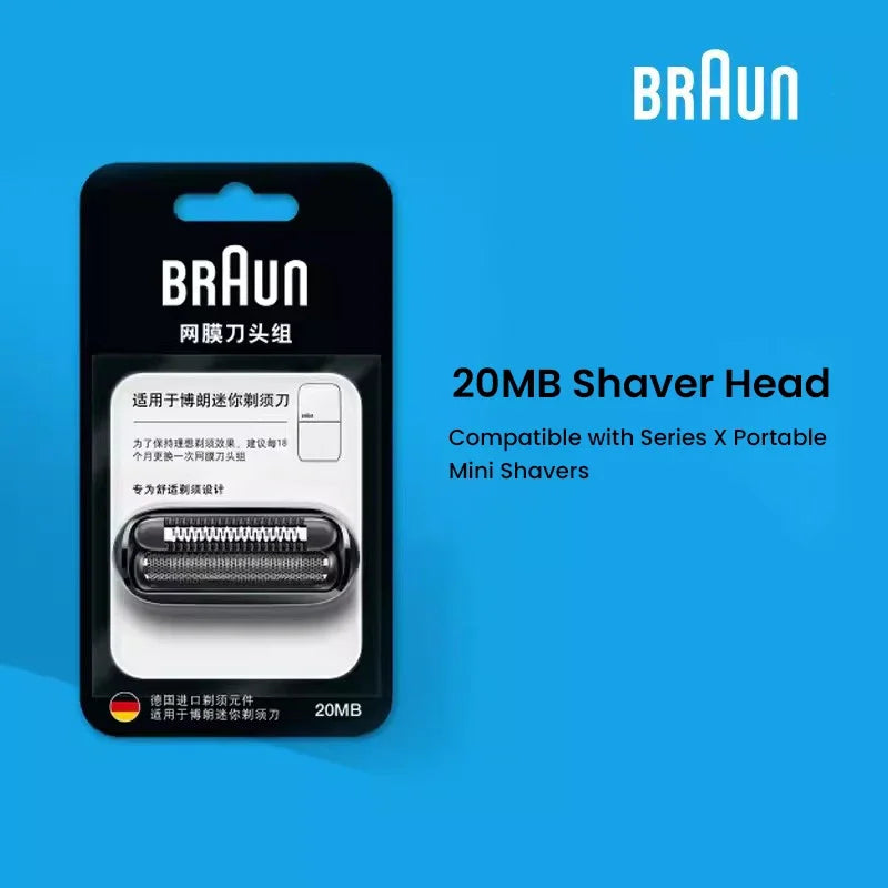 20MB Replacement Shaver Head Compatible with Braun Xmini M1011Y / M1011K