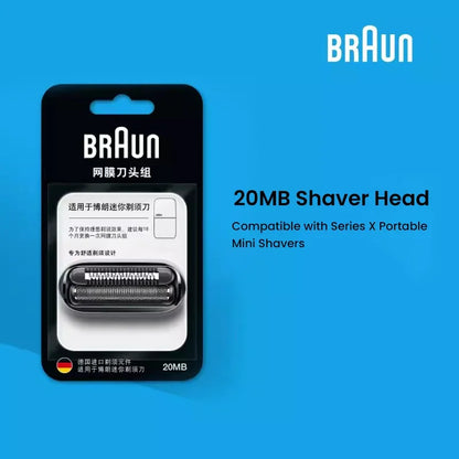 20MB Replacement Shaver Head Compatible with Braun Xmini M1011Y / M1011K
