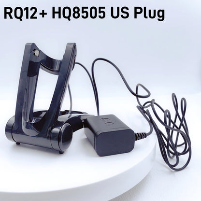 Replacement Shaver Charging Dock & Adapter — 15V Compatible with Philips RQ12 / HQ8505 / RQ1250 / RQ1255 / RQ1265 — Model Options