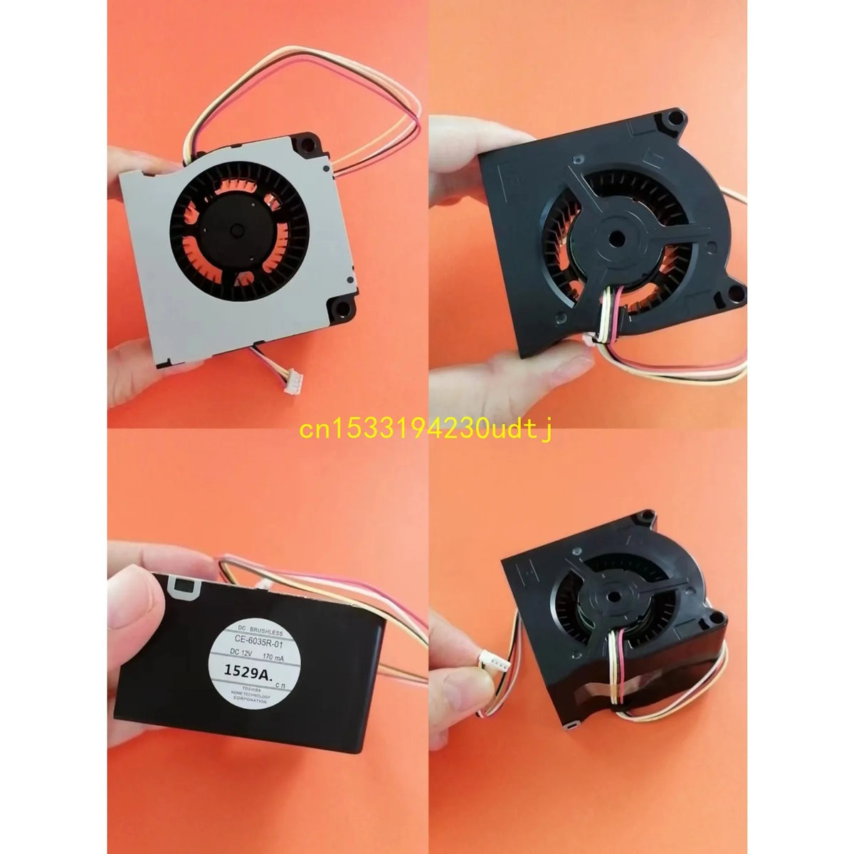 CE-6035R-01 06035GS-13M-EU Projector Fan Compatible with Epson CB-X05 X05E W05 U05 S05 8423A Fan