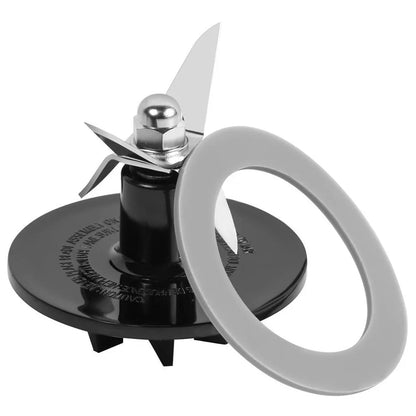 Stainless Steel Blender Blades Cutting Assembly with Gasket Compatible with Cuisinart SPB-456-2B and Powerblend Duet BFP-10CH