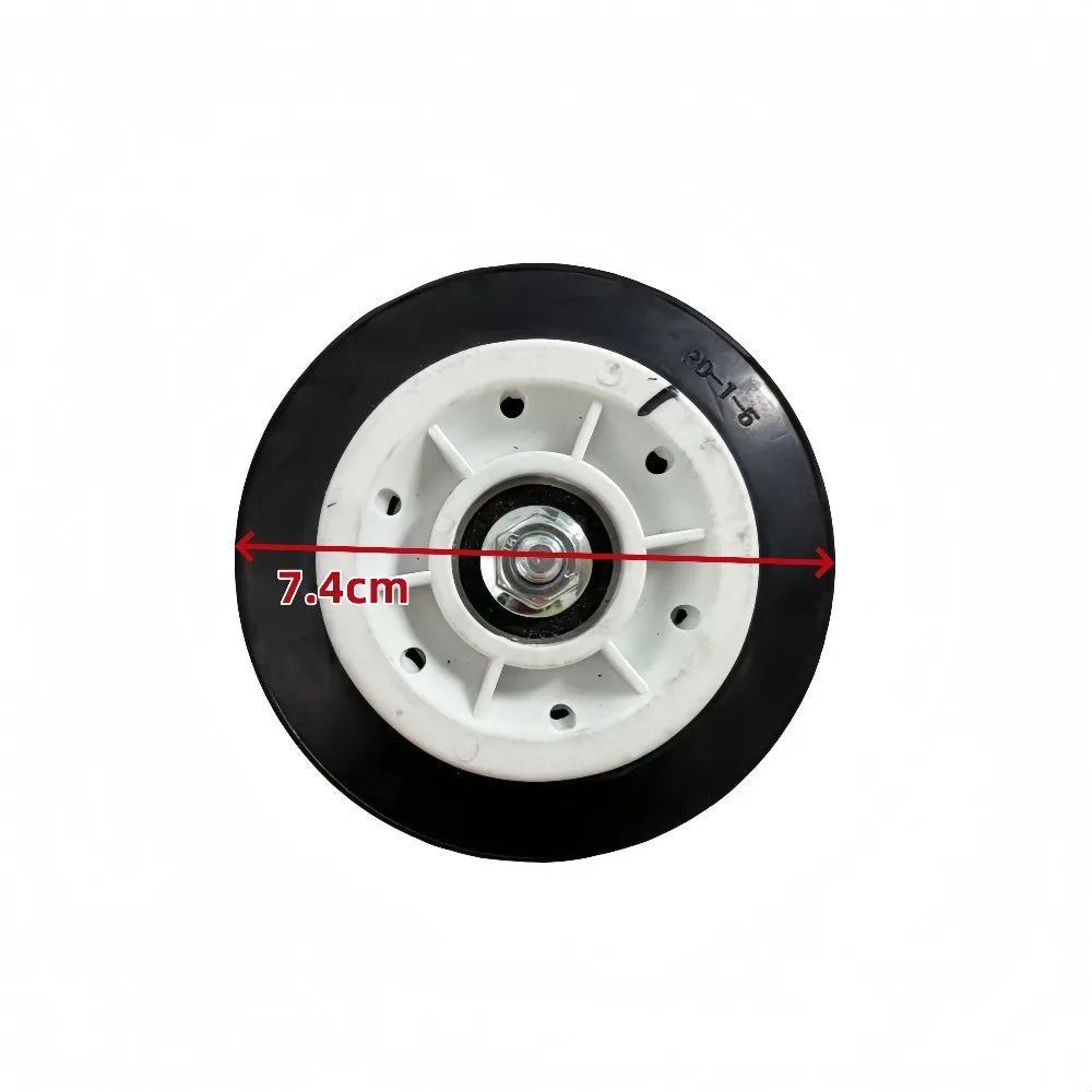1Pcs Rubber Roller Bearing Wheel For LittleSwan Drum Dryer Parts