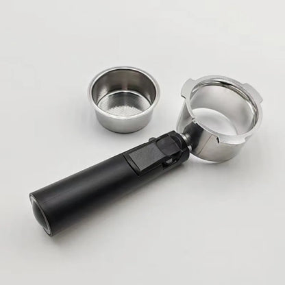 51mm Coffee Portafilter 3 Ears Bottomless Espresso Filter Handle Stainless Steel Coffee Machine Replacement Parts Cafe