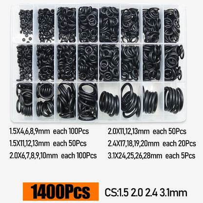 Up to 3230p O-ring Rubber NBR Seal Washer O Ring Kit Repair Faucet Pipe Car Plumbing Gasket High Temperature Oring